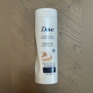 (1) Dove Nourishing Body Care Cream Oil Intensive Body Lotion Nutriduo 13.5